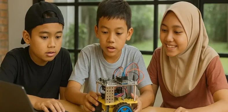 Sekolah Berbasis Teknologi di Indonesia: Robotik dan Coding untuk Anak SD